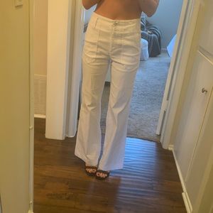 Anthropologie wide leg pants